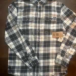 NWT Vans Sycamore Button Up Shirt